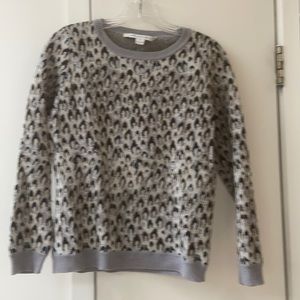Diane von Furstenberg leopard print sweater